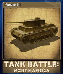 Series 1 - Card 3 of 6 - Panzer III