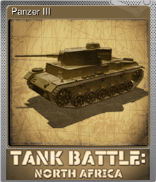 Series 1 - Card 3 of 6 - Panzer III