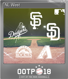 Series 1 - Card 6 of 6 - NL West