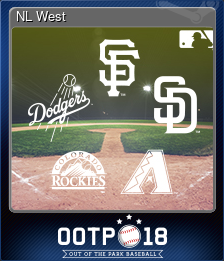 Series 1 - Card 6 of 6 - NL West