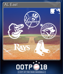 Series 1 - Card 2 of 6 - AL East