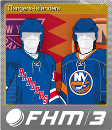 Series 1 - Card 8 of 15 - Rangers-Islanders