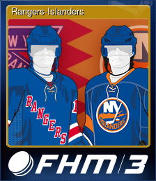 Series 1 - Card 8 of 15 - Rangers-Islanders