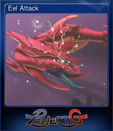 Series 1 - Card 1 of 6 - Eel Attack
