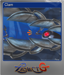 Series 1 - Card 2 of 6 - Clam