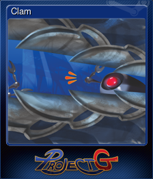 Series 1 - Card 2 of 6 - Clam