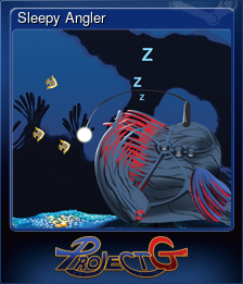 Series 1 - Card 4 of 6 - Sleepy Angler