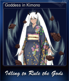 Series 1 - Card 1 of 8 - Goddess in Kimono