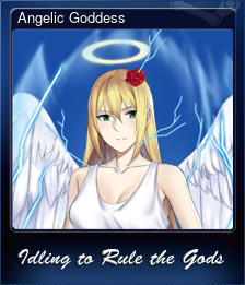 Series 1 - Card 5 of 8 - Angelic Goddess