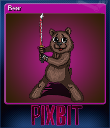 Series 1 - Card 1 of 5 - Bear