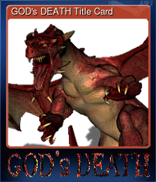 Series 1 - Card 1 of 5 - GOD's DEATH Title Card