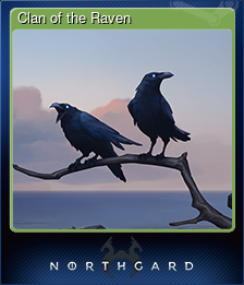 Series 1 - Card 2 of 6 - Clan of the Raven