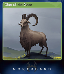 Series 1 - Card 1 of 6 - Clan of the Goat