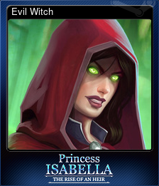 Series 1 - Card 2 of 5 - Evil Witch