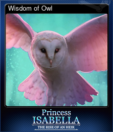 Series 1 - Card 3 of 5 - Wisdom of Owl