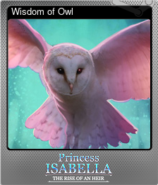 Series 1 - Card 3 of 5 - Wisdom of Owl