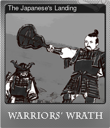 Series 1 - Card 7 of 8 - The Japanese's Landing