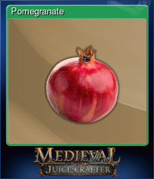 Series 1 - Card 4 of 5 - Pomegranate