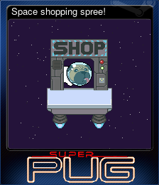 Series 1 - Card 5 of 5 - Space shopping spree!
