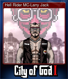 Series 1 - Card 4 of 13 - Hell Rider MC-Larry Jack