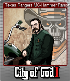 Series 1 - Card 6 of 13 - Texas Rangers MC-Hammer Ranger