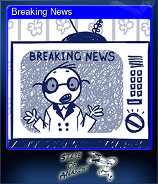 Series 1 - Card 1 of 6 - Breaking News