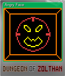 Series 1 - Card 2 of 5 - Angry Face