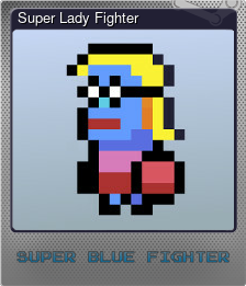 Series 1 - Card 2 of 5 - Super Lady Fighter