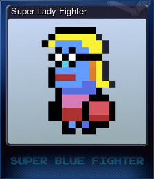 Series 1 - Card 2 of 5 - Super Lady Fighter