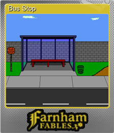 Series 1 - Card 2 of 5 - Bus Stop