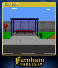 Series 1 - Card 2 of 5 - Bus Stop
