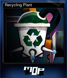 Series 1 - Card 2 of 6 - Recycling Plant