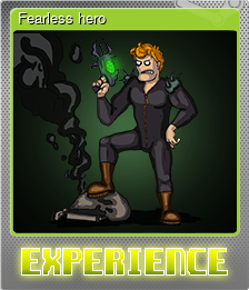 Series 1 - Card 3 of 5 - Fearless hero