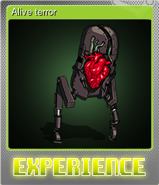 Series 1 - Card 2 of 5 - Alive terror
