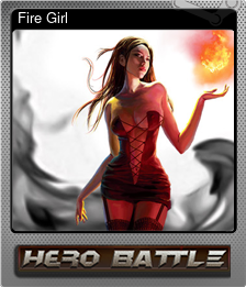 Series 1 - Card 3 of 7 - Fire Girl