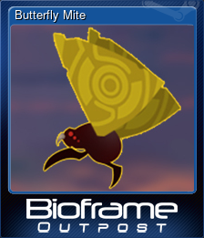 Series 1 - Card 4 of 8 - Butterfly Mite