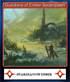 Series 1 - Card 10 of 10 - Guardians of Ember Spiderqueen