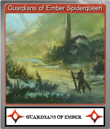 Series 1 - Card 10 of 10 - Guardians of Ember Spiderqueen