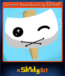 Series 1 - Card 2 of 5 - Sentient Swashbuckling Sailcloth