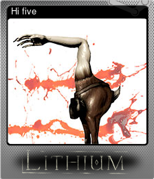 Series 1 - Card 3 of 5 - Hi five