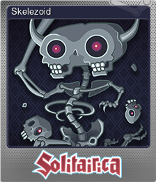 Series 1 - Card 4 of 6 - Skelezoid
