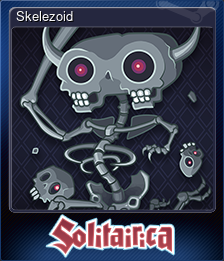 Series 1 - Card 4 of 6 - Skelezoid