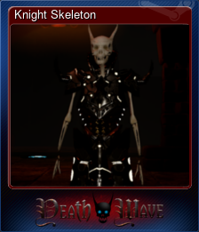 Series 1 - Card 4 of 5 - Knight Skeleton