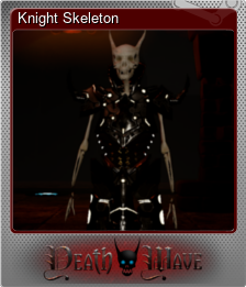 Series 1 - Card 4 of 5 - Knight Skeleton