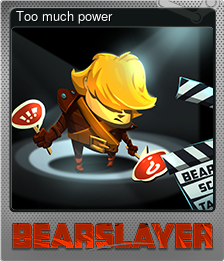 Series 1 - Card 4 of 5 - Too much power