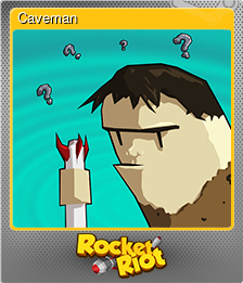 Series 1 - Card 3 of 10 - Caveman