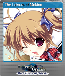 Series 1 - Card 2 of 5 - The Leisure of Makina