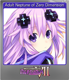 Series 1 - Card 4 of 7 - Adult Neptune of Zero Dimension