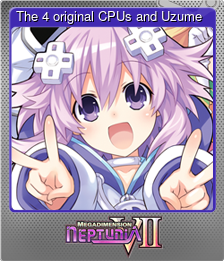 Series 1 - Card 3 of 7 - The 4 original CPUs and Uzume