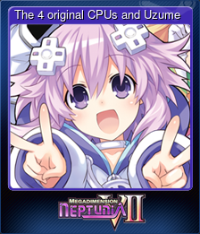 Series 1 - Card 3 of 7 - The 4 original CPUs and Uzume